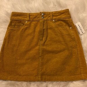 PACSUN yellow skirt